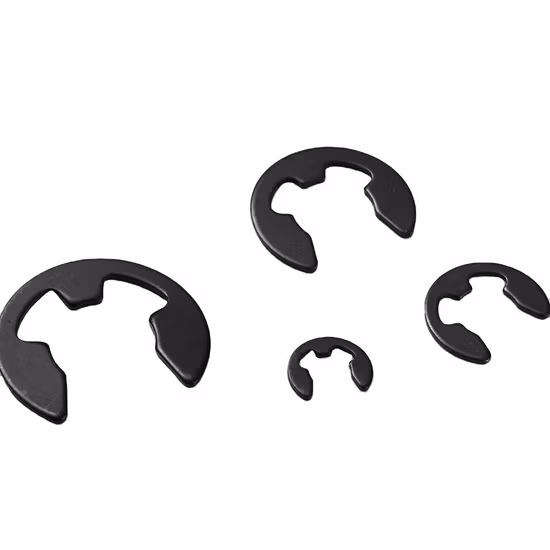 Hot Sales Factory Price E Shaped Metal Spring Lock Washer Split Washer Opened Shaft Buckle M1.2-M15