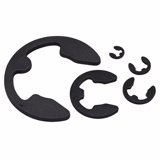 Hot Sales Factory Price E Shaped Metal Spring Lock Washer Split Washer Opened Shaft Buckle M1.2-M15