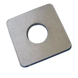 Rondella piatta quadrata M6-M20 in acciaio inossidabile DIN436 304 316 in metallo produttore diretto con foro rotondo